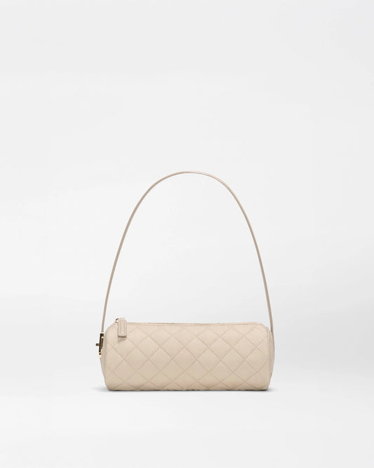 Astor Cylinder Satchel Sand - MZ Wallace