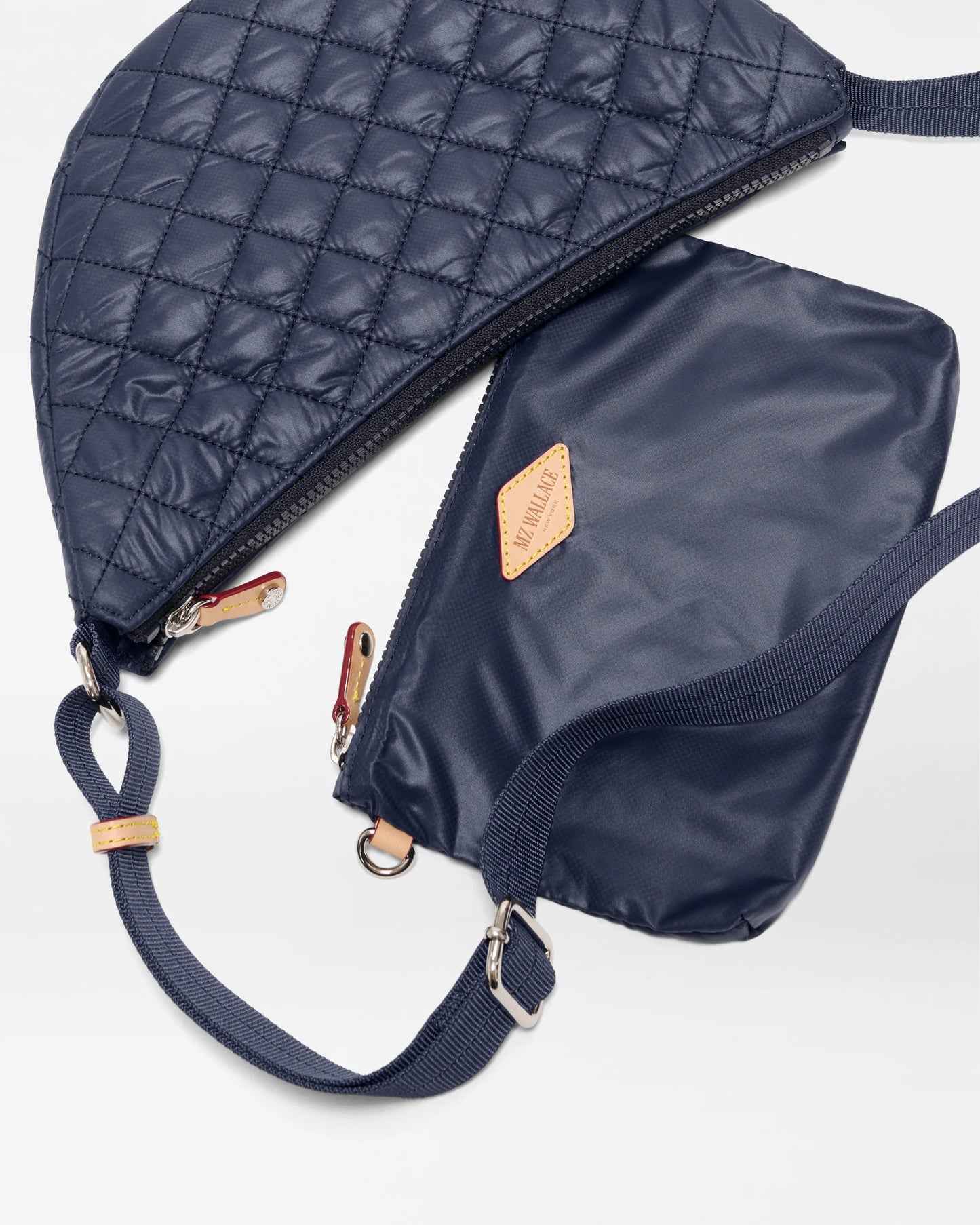Small Metro Smile Bag Dawn (Navy) - MZ Wallace