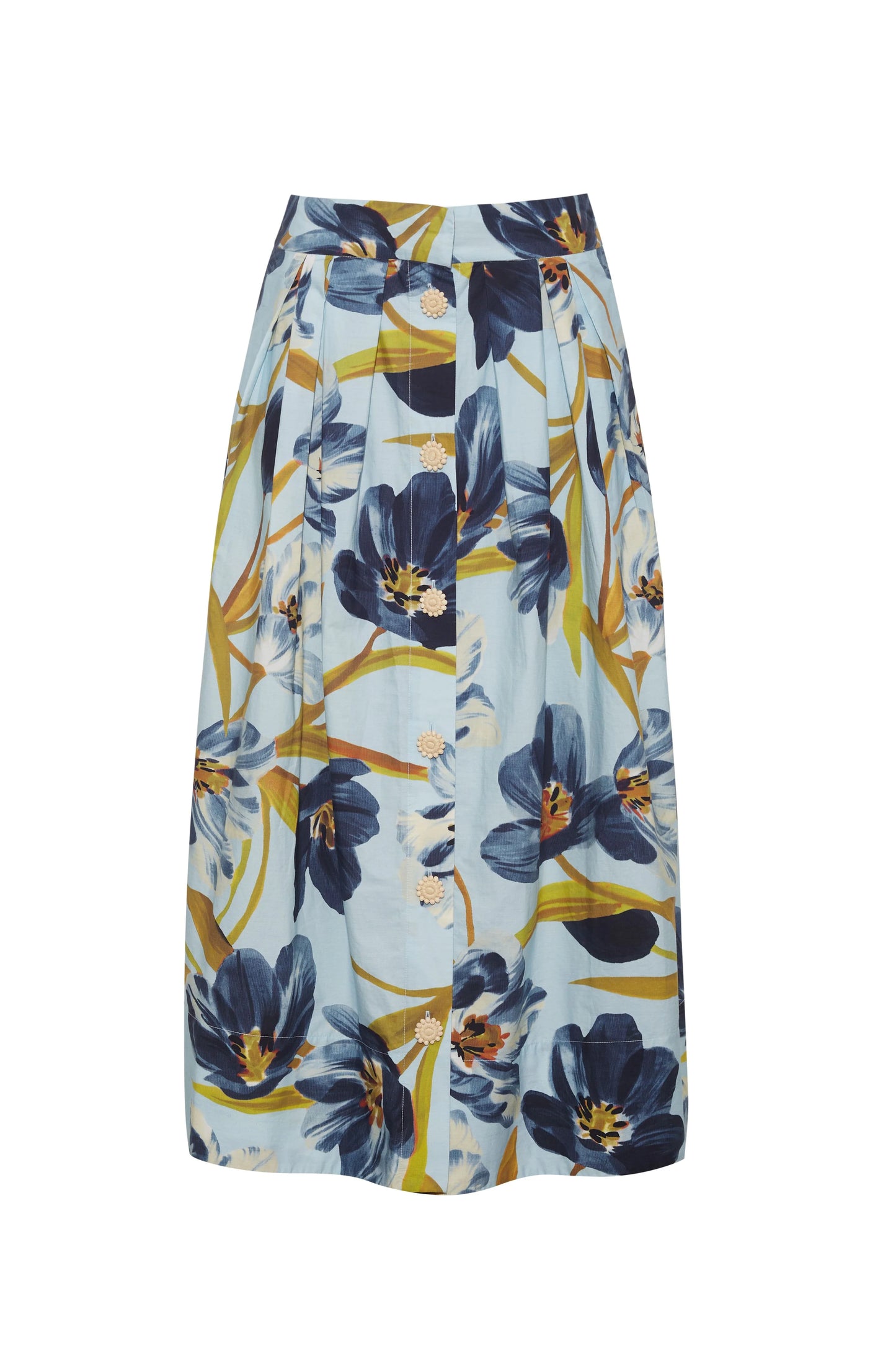 Marge Skirt Marais Bloom Blue - Cara Cara