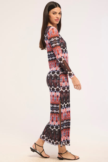 Talula Dress Fragmented Stripe - MISA