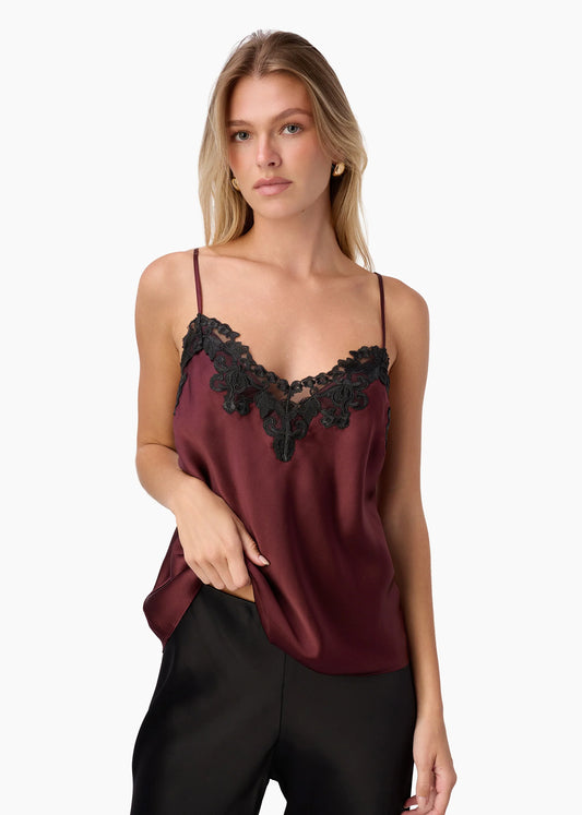 Andria Camisole Cranberry - CAMI NYC