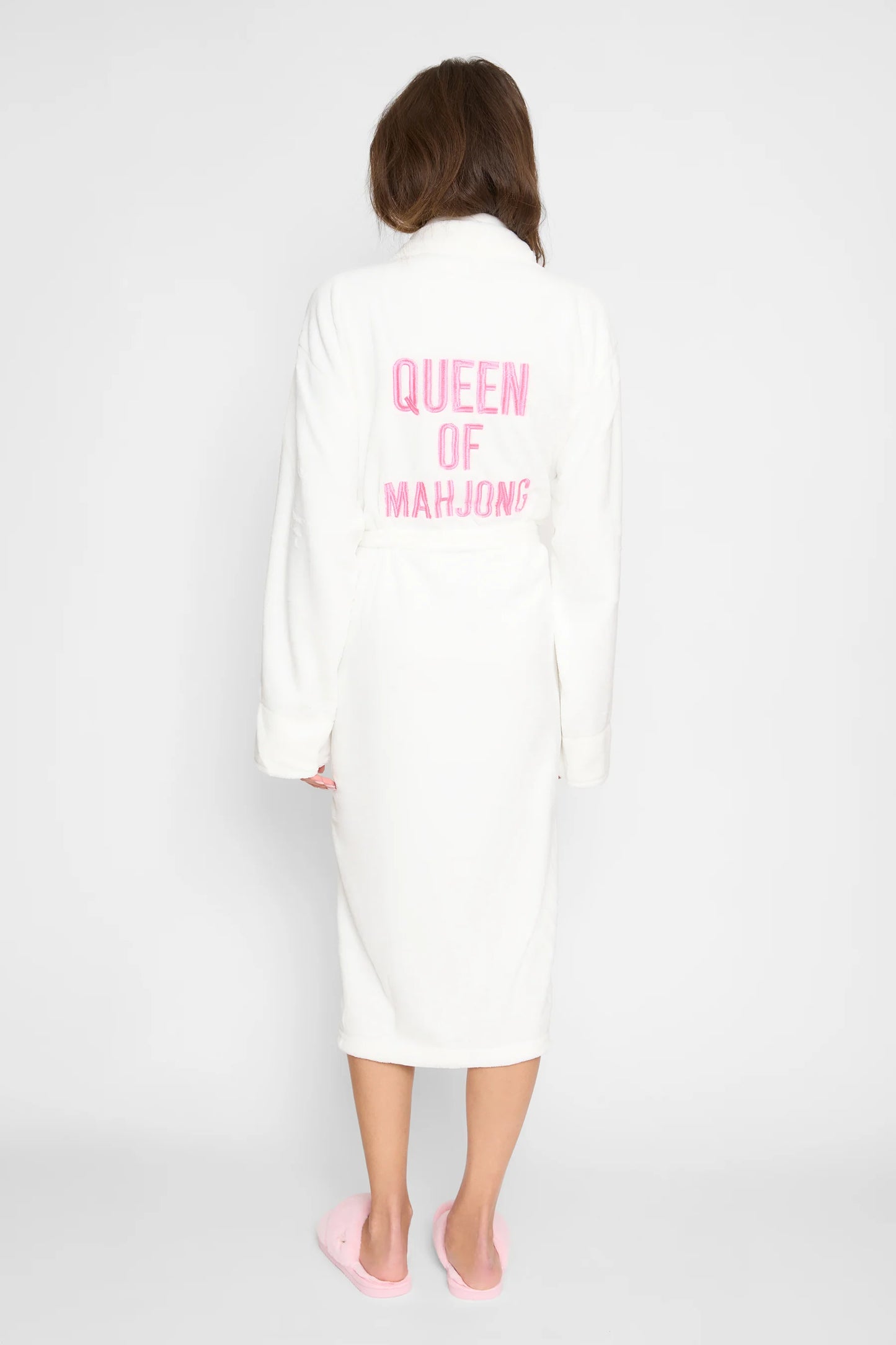 Plush Robe Queen Of Mahjong - Los Angeles Trading Company