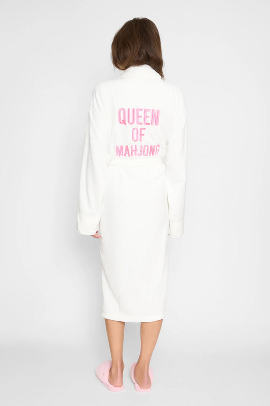 Plush Robe Queen Of Mahjong - Los Angeles Trading Company