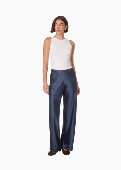 Rian Rib Knit Tank White - CAMI NYC