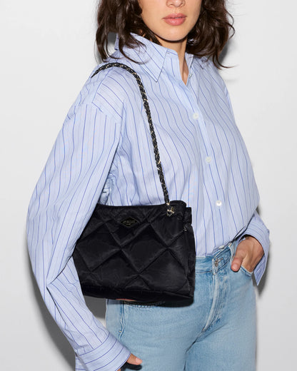 Small Frankie Tote Black - MZ Wallace