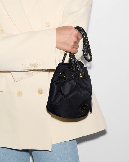 Mini Frankie Bucket Bag Black - MZ Wallace