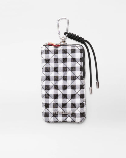 Sunnies Case Black/White Gingham - MZ Wallace