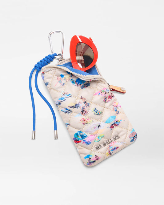 Sunnies Case Dede Beach Print - MZ Wallace