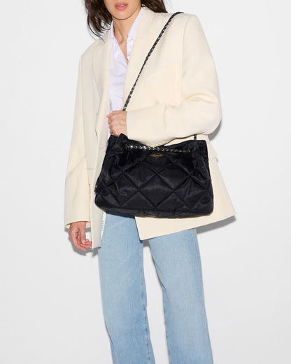 Medium Frankie Tote Black - MZ Wallace