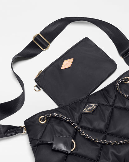 Medium Frankie Tote Black - MZ Wallace