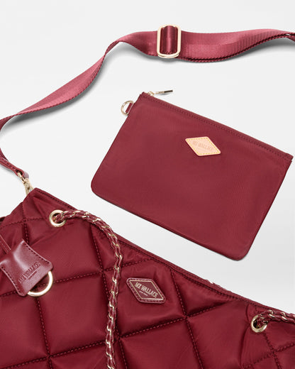 Medium Frankie Tote Claret - MZ Wallace