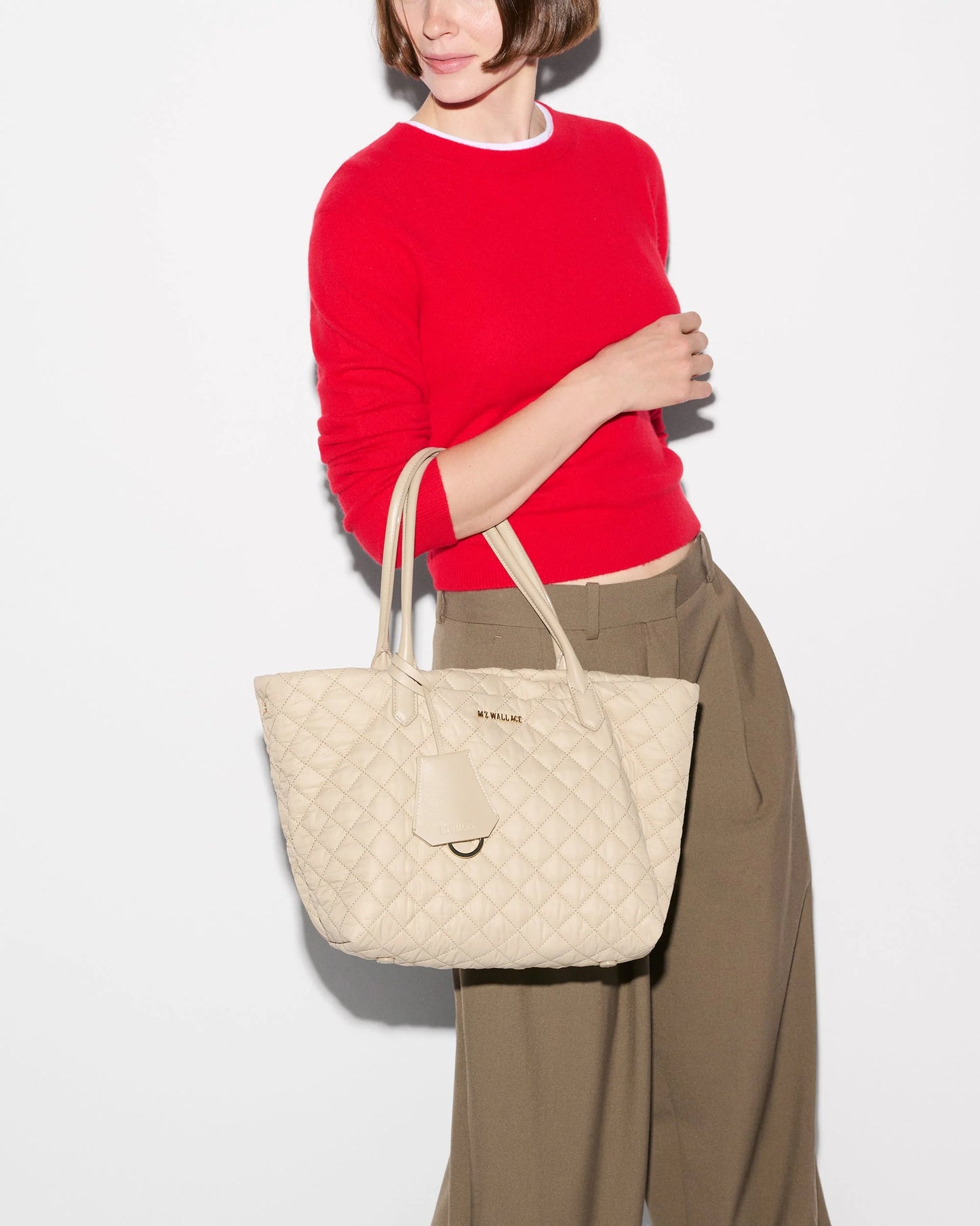 Small Daily Tote Sand - MZ Wallace