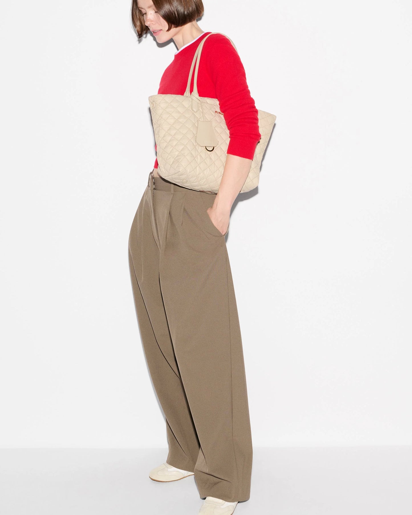 Small Daily Tote Sand - MZ Wallace