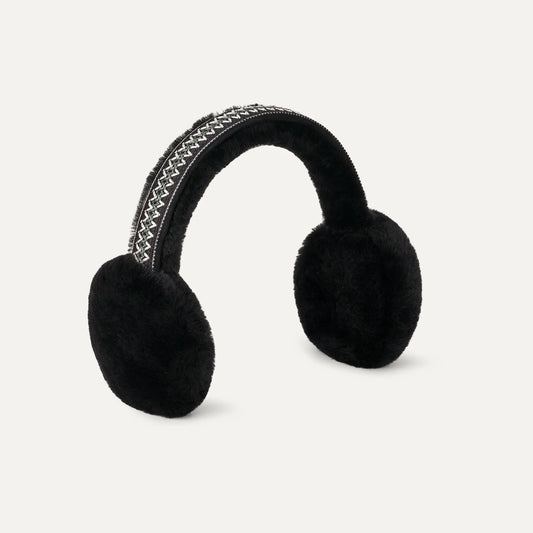 Tasman Sheepskin Earmuff Black - UGG
