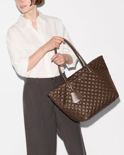 Medium Daily Tote Walnut - MZ Wallace