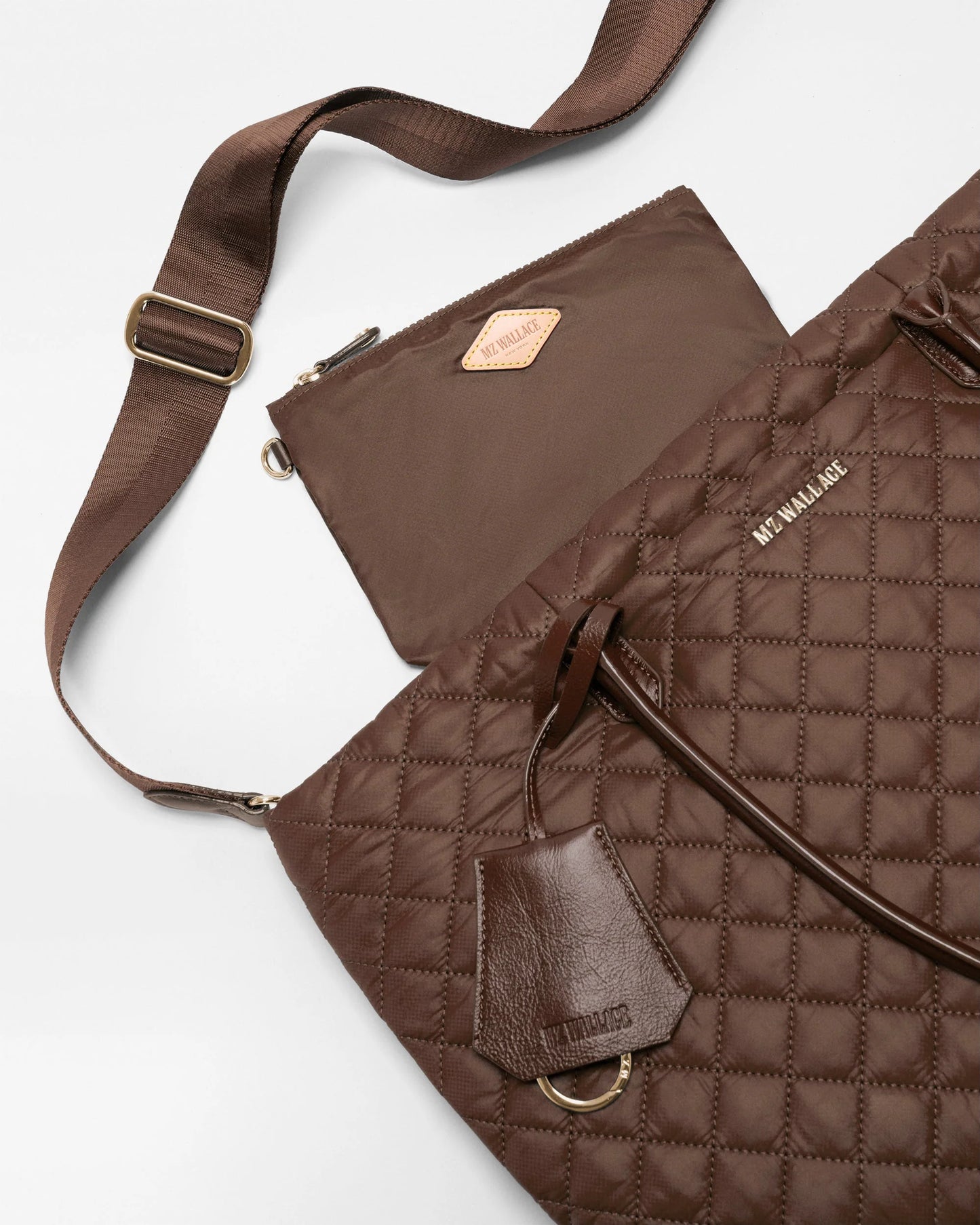 Medium Daily Tote Walnut - MZ Wallace
