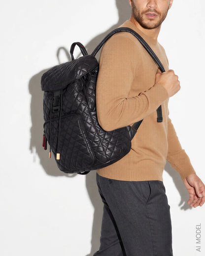 Metro Diaper Backpack Black - MZ Wallace