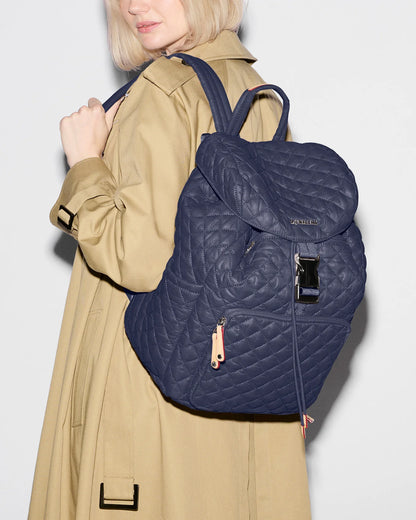 Metro Diaper Backpack Navy - MZ Wallace