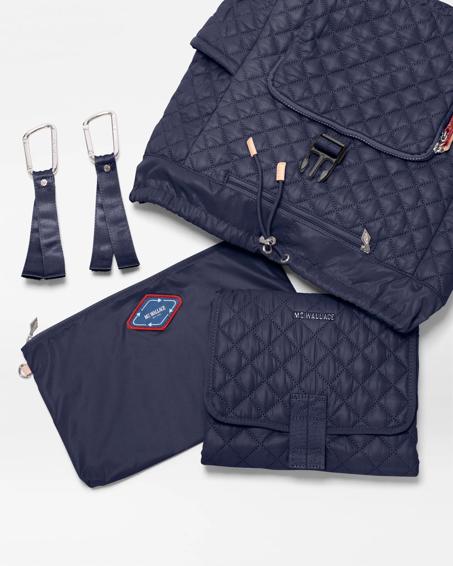 Metro Diaper Backpack Navy - MZ Wallace