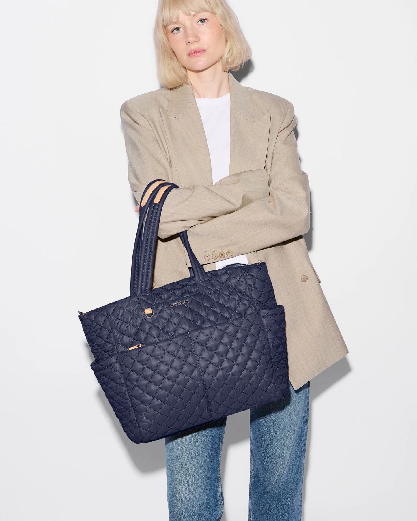 Metro Diaper Tote Dawn (Navy) - MZ Wallace