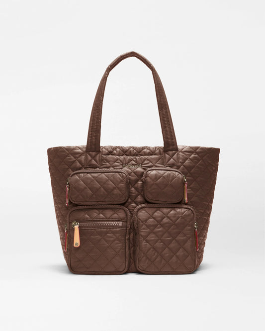Medium Metro Travel Tote Walnut - MZ Wallace