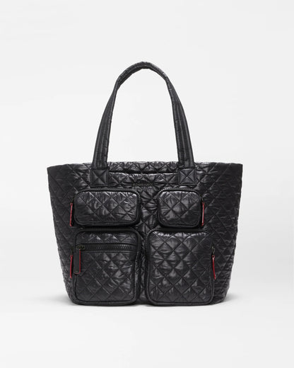 Medium Metro Travel Tote Black - MZ Wallace