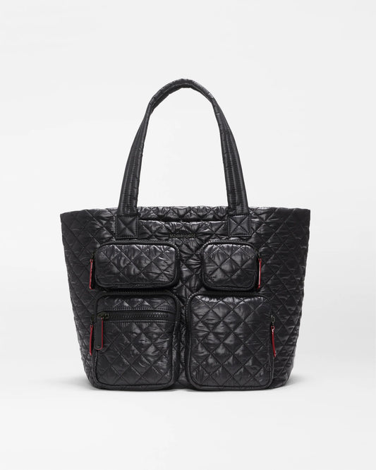 Medium Metro Travel Tote Black - MZ Wallace