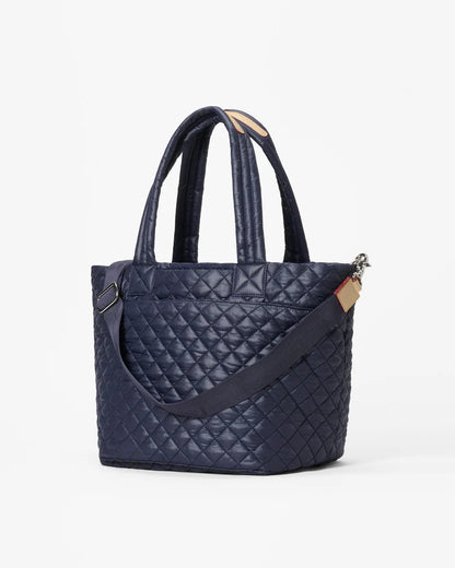 Medium Metro Tote Deluxe Dawn (Navy) - MZ Wallace