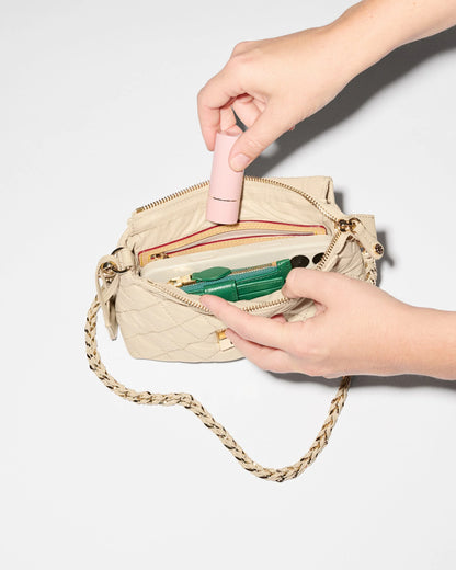 Mini Crosby Lock Shoulder Sand - MZ Wallace
