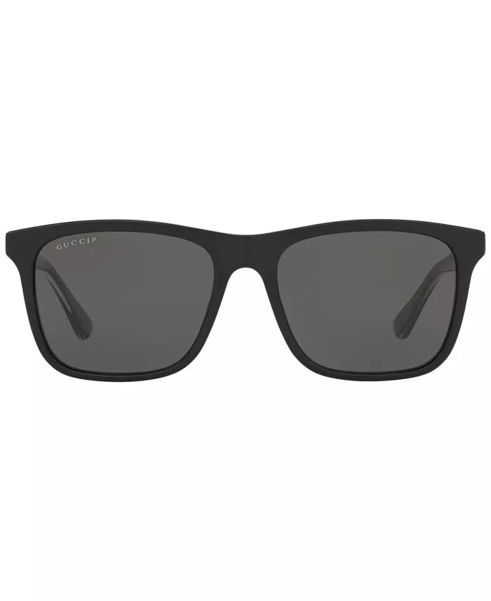 Mens Square Sunglasses Black - Gucci