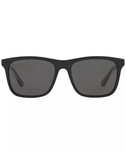Mens Square Sunglasses Black - Gucci