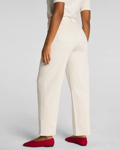 Utility Barrel Leg Jeans Alabaster - SPANX
