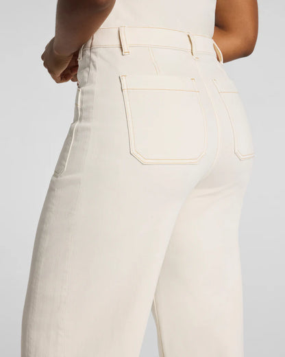 Utility Barrel Leg Jeans Alabaster - SPANX