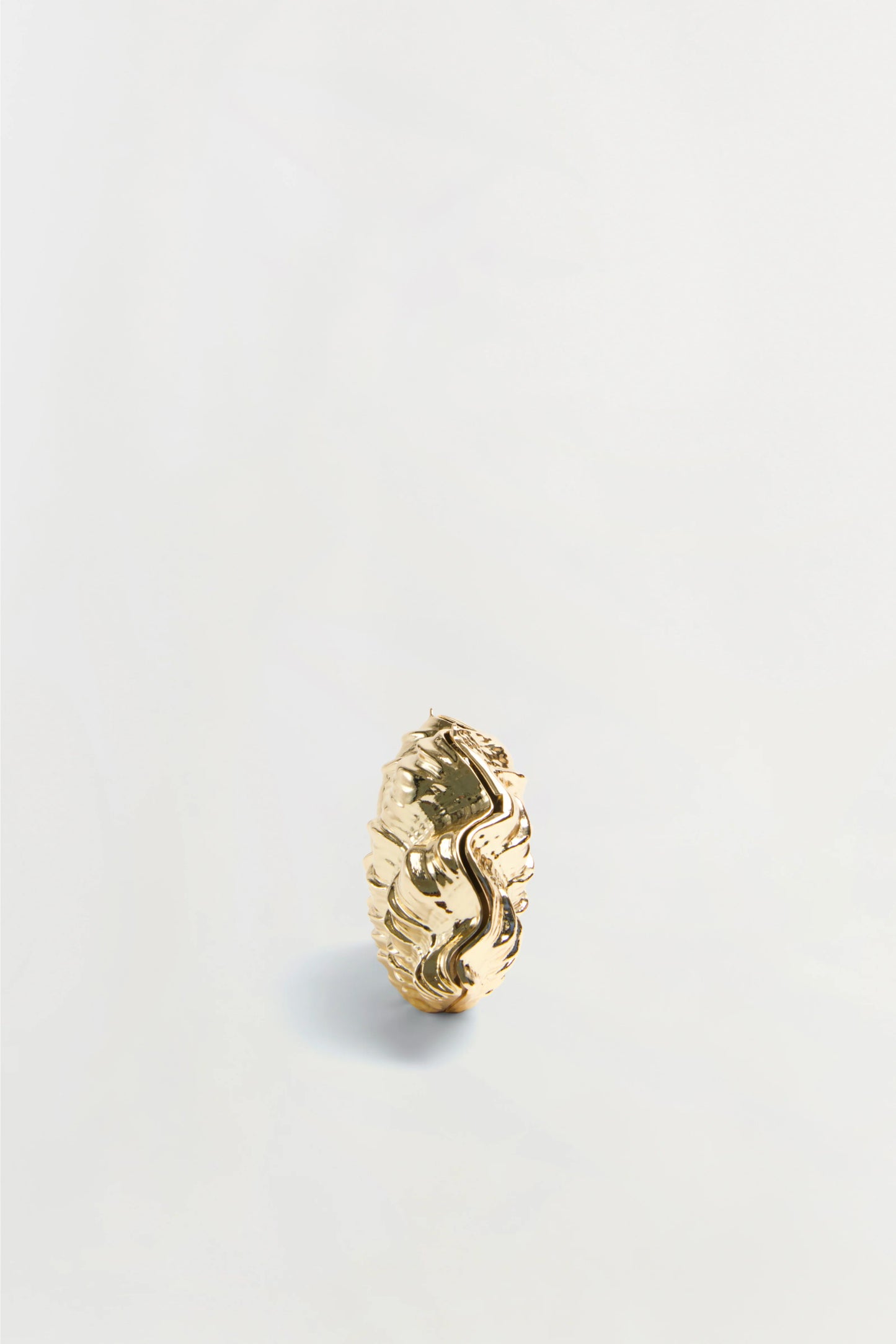 Venus Metal Shell Clutch Gold - Simkhai