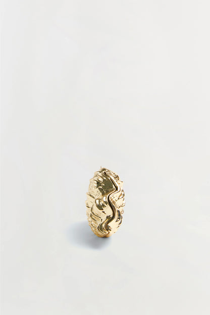 Venus Metal Shell Clutch Gold - Simkhai