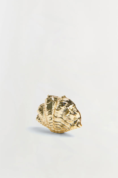Venus Metal Shell Clutch Gold - Simkhai