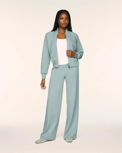 Airessentials Pintuck Wide Leg Pant Dew - SPANX