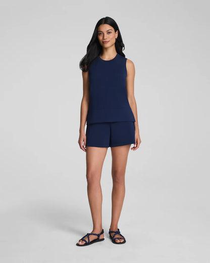 Airessentials Crewneck Tank Timeless Navy - SPANX