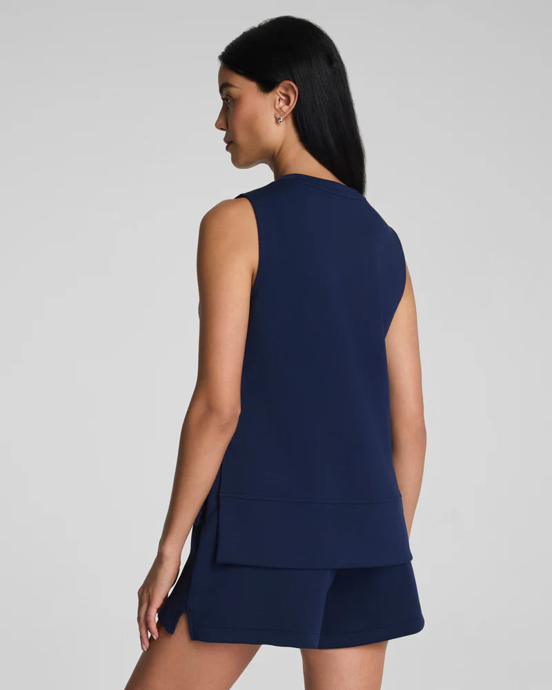 Airessentials Crewneck Tank Timeless Navy - SPANX