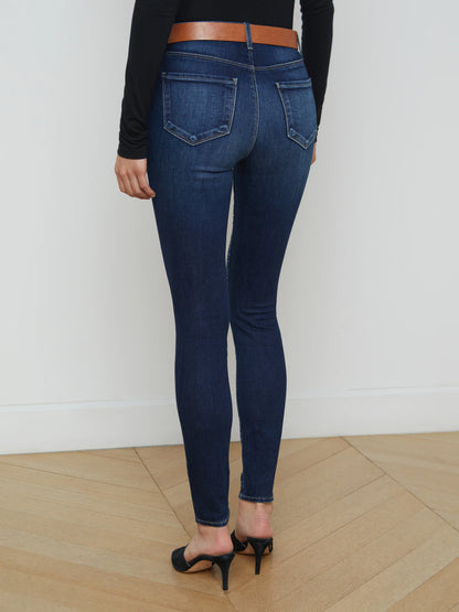 Marguerite High Rise Skinny Jean Lavelle - L'AGENCE