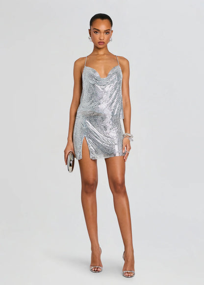 Pax Embellished Skirt Grace/Silver - Retrofête