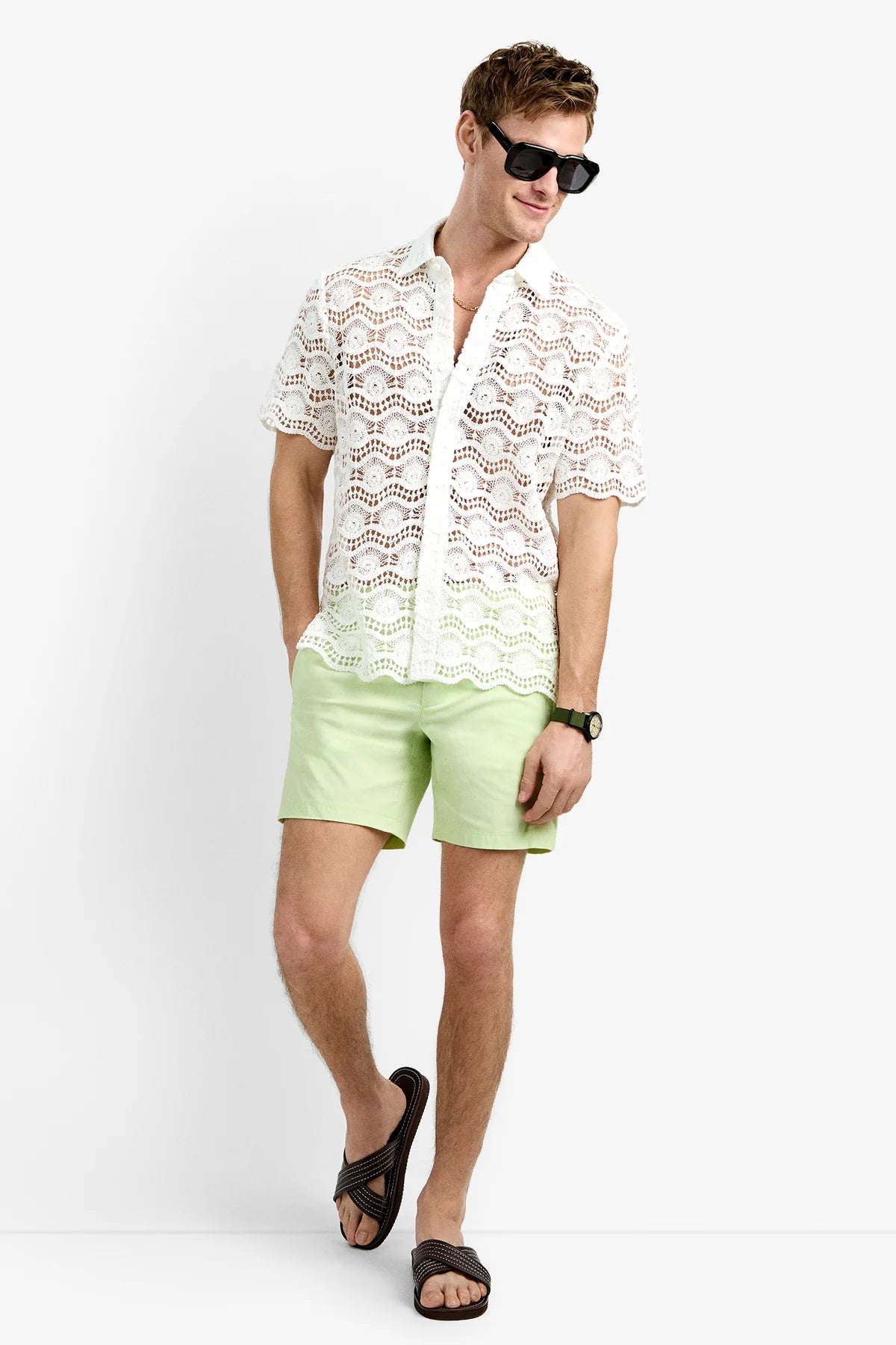 Long Beach Shirt Whitewash - Mr Turk