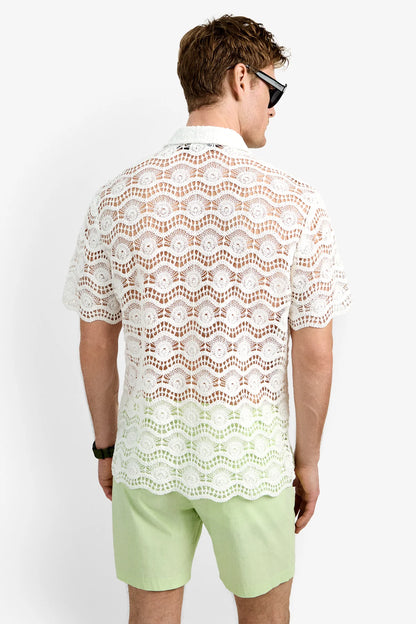 Long Beach Shirt Whitewash - Mr Turk