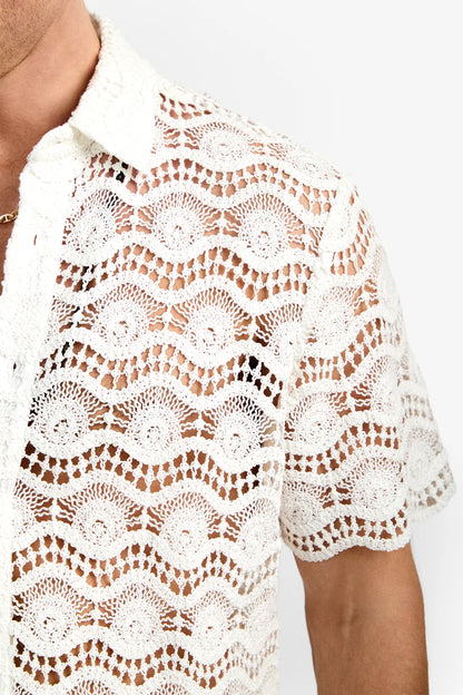 Long Beach Shirt Whitewash - Mr Turk