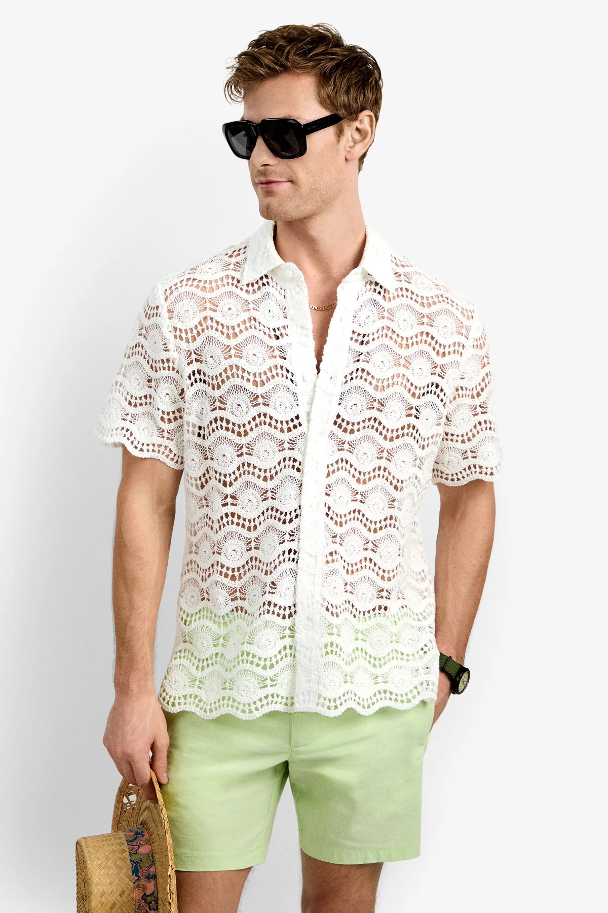 Long Beach Shirt Whitewash - Mr Turk