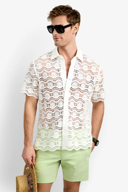 Long Beach Shirt Whitewash - Mr Turk
