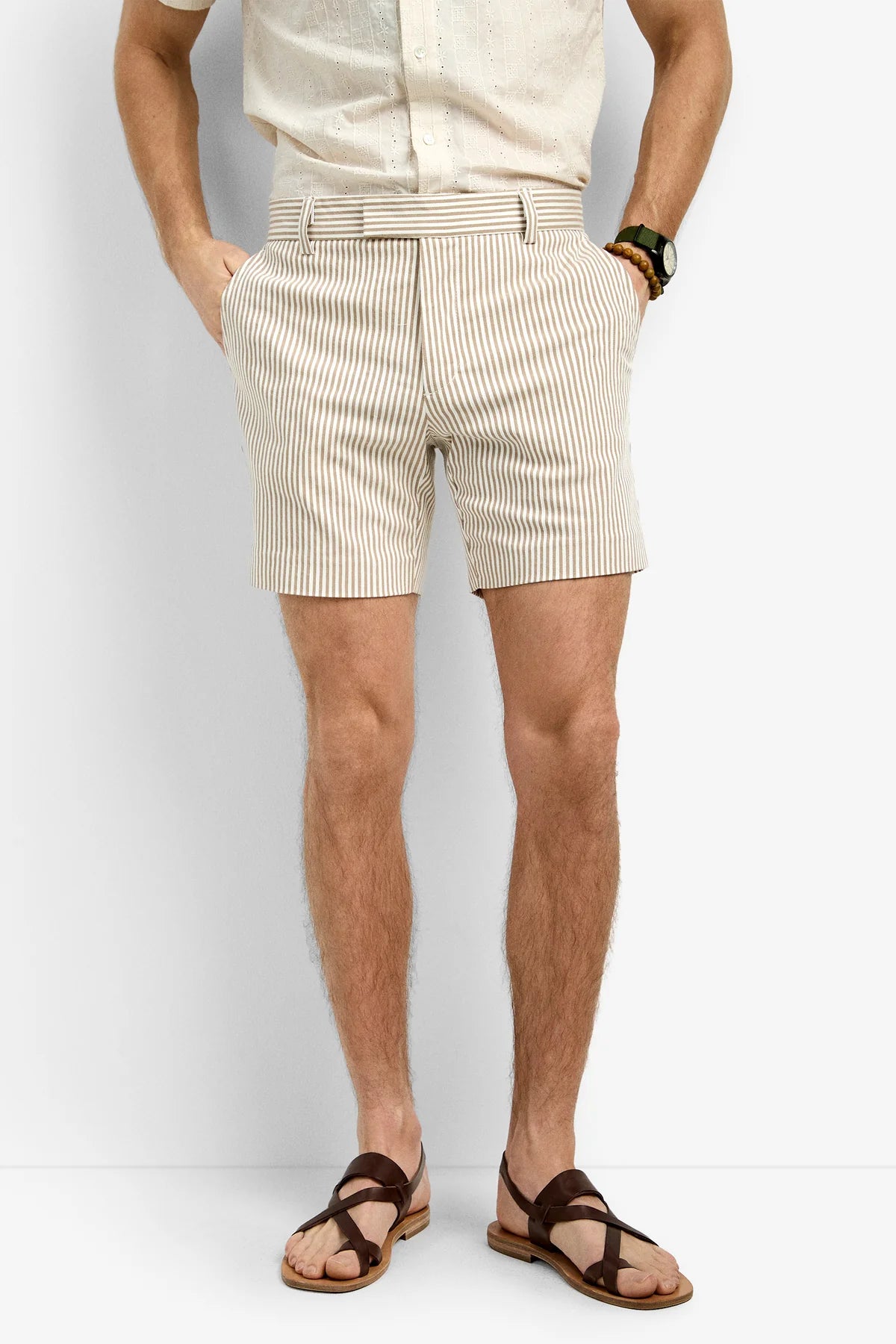 Roger Short Beachy Beige Whitewash - Mr Turk