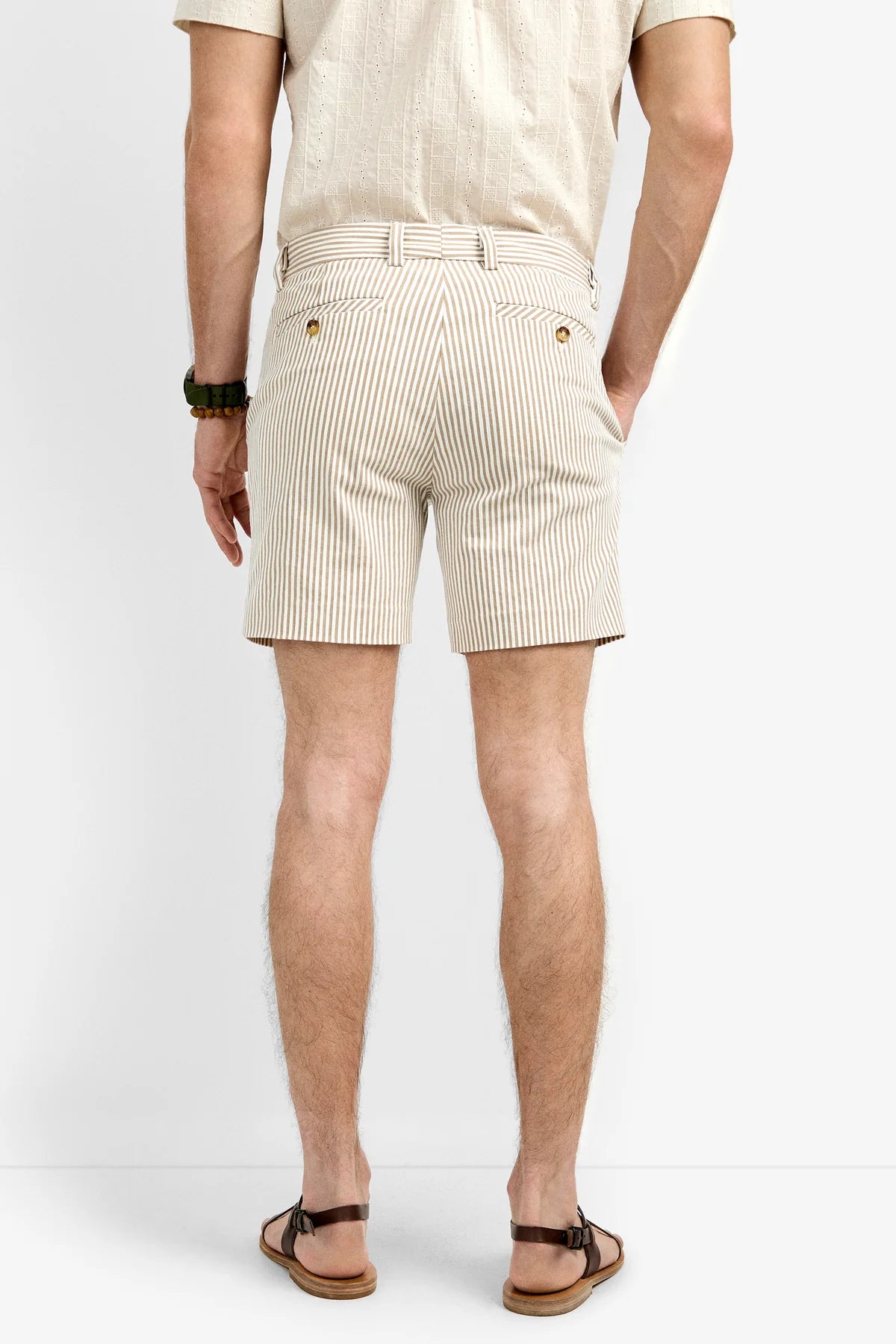 Roger Short Beachy Beige Whitewash - Mr Turk