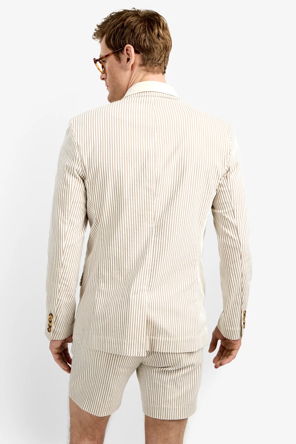 Louie Blazer Beachy Beige Whitewash - Mr Turk