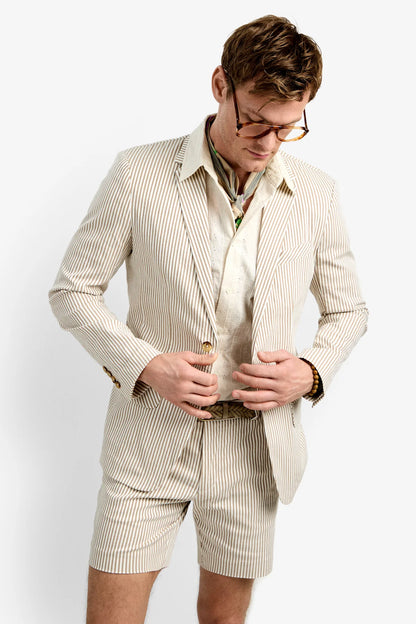 Louie Blazer Beachy Beige Whitewash - Mr Turk